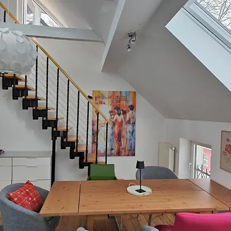 Im Loewental Galeriewohnung An Der Ruhr, 2 Schlafzimmer Auf 2 Ebenen Appartamento Essen
