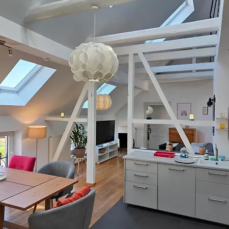 Im Loewental Galeriewohnung An Der Ruhr, 2 Schlafzimmer Auf 2 Ebenen Apartman