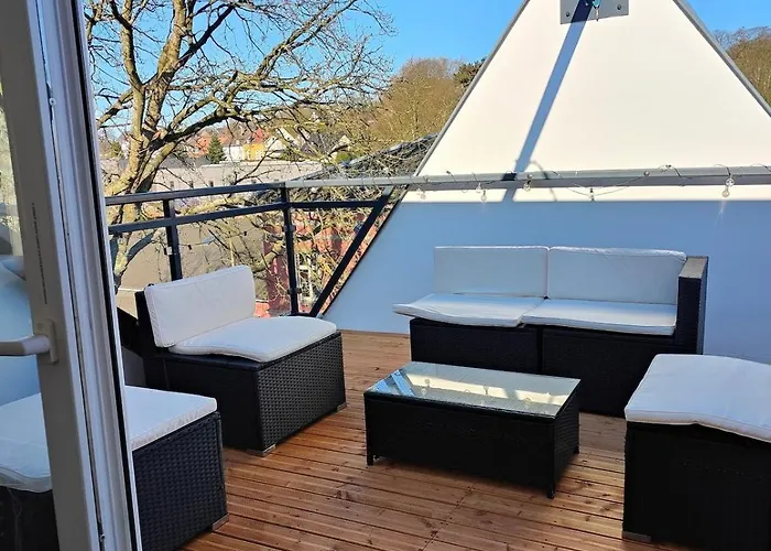 Lejlighed Im Loewental Galeriewohnung An Der Ruhr, 2 Schlafzimmer Auf 2 Ebenen Essen