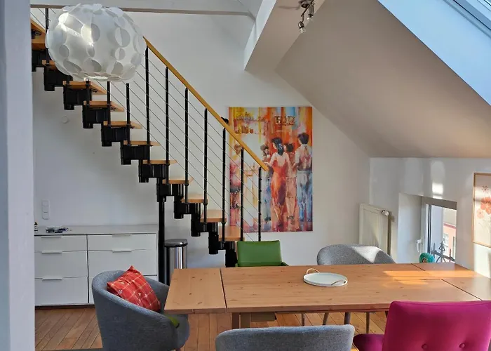 Appartamento Im Loewental Galeriewohnung An Der Ruhr, 2 Schlafzimmer Auf 2 Ebenen Essen